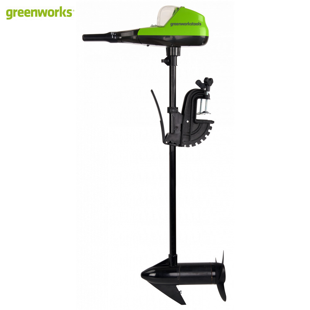 Лодочный мотор greenworks g40tm55