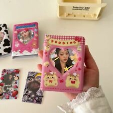 Binders álbumes soporte para tarjetas de fotos carpeta para tarjetas Kpop nombre tarjeta libro de fotos álbum de fotos
