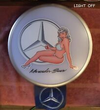 Mercedes Benz Actros (Bikini Girl) LED Bar Light Advert Sign... Man Cave Item!. 