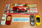 PORSCHE COMPLETE SET WITH ALL PAPERS (FT062 - FT065) KINDER SURPRISE 2013/2014
