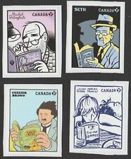 Canada 2024 ; Cartoonist ; set of 4 from Booklet (P) ; MINT NH VF