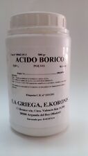 Ácido Bórico (500gr) (insecticida,limpieza) [Sólo envíos a Península]