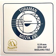  Pirámide Toraman Kisa Sap Tel 0,18 Saz / Baglama / Teli / Cuerdas / Cuerda