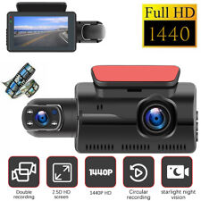 4K doble lente coche DVR video dashcam grabadora cámara coche visión nocturna cámara sensor G