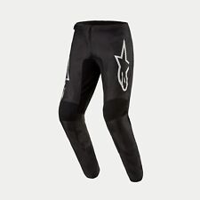 Pantaloni Uomo Alpinestars Fluid Graphite Pants Cross Enduro Nero Black Silver