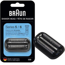 Lámina de repuesto original Braun 53B cabezal de casete serie 5 y 6 afeitadora NUEVO