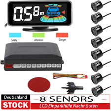 8 sensores LCD ayuda de aparcamiento para reequipar ayuda de aparcamiento advertencia de marcha atrás PDC 24DHL 