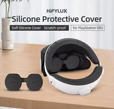Cubierta protectora de lente de silicona para PSVR2 para PlayStation VR2 gafas cubierta antipolvo