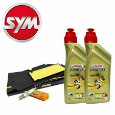 Kit/tagliando Sym Joymax/GTS/EVO/250/300 Castrol 10W40 filtro aria candela SYM