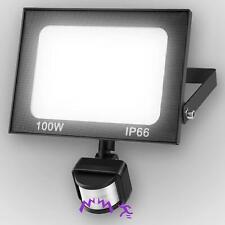 Super Bright LED Floodlight Motion Sensor PIR Security Waterproof 10000LM 100W
