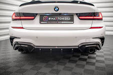 Difusor trasero para BMW Serie 3 M paquete G20 / G21 tracción trasera brillo diseño Maxton + ABE
