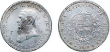 URUGUAY 1916 50 Centésimos Silver (.900) VF 12.39g