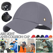 Gorra protectora de béisbol casco de seguridad carcasa interior rígida ajustable