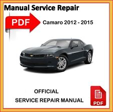 Chevrolet Camaro 2012 2013 2014 2015 Service Repair Workshop Manual
