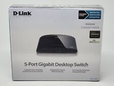 D-Link (DGS-1005G) ~Conmutador Gigabit Ethernet de 5 puertos~ Nuevo en caja