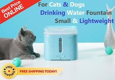 AZUL - Fuente de agua inteligente para mascotas 2.0 para gatos y perros, dispensador de mascotas.
