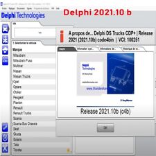 Software+Guida Delphi 2021.10b Per Interfaccia Multimarca