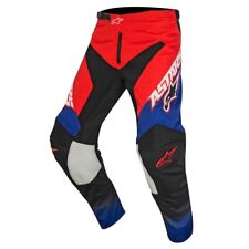 Tamaño 30US - Pantalones Hombre Alpinestars Racer Supermati Rojo Azul Enduro