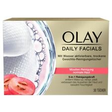 OLAY Daily Facials 5 en 1 toallitas limpiadoras micelas secas para piel normal...