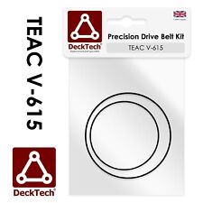 Correas de repuesto DeckTech™ para reproductor de cassette TEAC V-615 V615 V 615