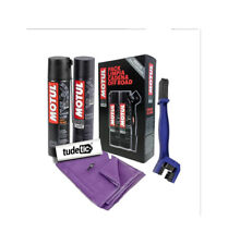 TUDETIC - kit limpiador y lubricante para cadena moto off road c1 c3 400 m