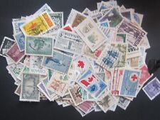 100 Different Used Canada Stamps 4 t0 6 cent issues Fine To Very Fine No Damage