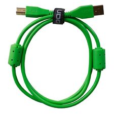 UDG Ultimate Audio Cable USB 2.0 A-B Green Straight 1m (U95001GR) - Cable para DJ