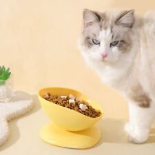 Large Capacity High Foot Cat Bowl Non-slip Pet Food Water Bowl For Cats Dogs