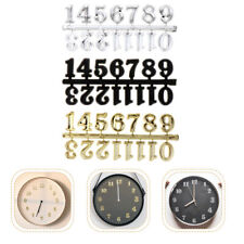 3 Juegos Accesorios Reloj Pared Plástico Digital Números Números Árabes