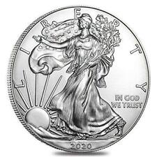 Moneda American 1 oz Fine Silver Eagle $1 BU UK 2023/2022/2021/202020