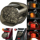 LED Tail Light Smoke Lens Turn Signal Brake for Harley Sportster Softail Touring