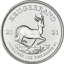 Moneda lingotes de plata Krugerrand 2021 1 oz 999 plata AG 2021 Sudáfrica* Anla