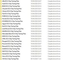24 MAP ECU TUNING FILES /STAGE 1/ STAGE 2 [16,4GB]