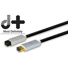 NEO by Oyaide d+ FireWire Cable 6pin-9pin, (400-800), 4,0m - Cable para DJs