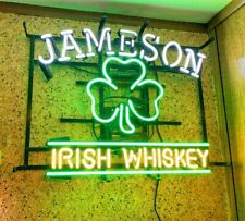 New Jameson Irish Whiskey Neon Light Bar Wall Decor Adevertising Sign 24