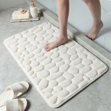 Tapis de salle de bain porte de salle de bain durables antidérapants tapis de g