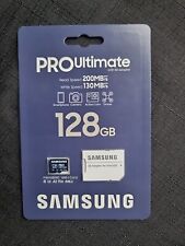 Tarjeta de memoria Samsung PRO Ultimate 128 GB microSDXC UHS-I (con adaptador SD)