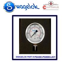~NUEVO~ SWAGELOK -P.N.: PRENSA INDUSTRIAL G.I PGI-63C-PG3000-LAO1. ¡CALIBRE 1/4