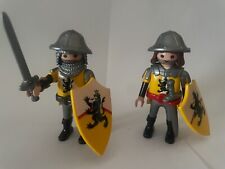 Playmobil medieval guerreros fantasía soldados León Rampante