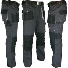 Pantalones de trabajo multifunción pantalones de cintura pantalones de hombre gris negro gris claro talla 46-62