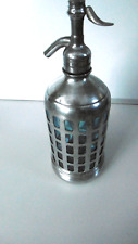 Antigua Botella Gazo-Siphon Con Protección Metal