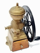 Antiguo molinillo de cafe de rueda ORIGINAL Antique spanish Coffee grinder