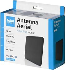 One for All Total Control Amplified Antenna Aerial 42dB Digital DVB Compatible