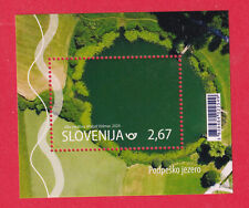 Eslovenia 2024 Estampillada sin montar o nunca montada Paisaje Natural Agua Lago Podpec