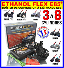 KIT ETHANOL FLEX E85 - BOITIER BIOETHANOL FLEX de 3 à 8 CYLINDRES - KIT E85