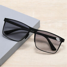 1 pieza Gafas de lectura multifocales automáticas progresivas tintadas grises gafas de sol