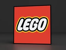 Lego logo Lightbox led Insegna vintage light NUOVO