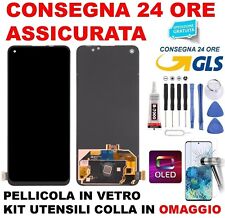DISPLAY LCD OLED OPPO FIND X3 LITE CPH2145 / RENO 5 5G TOUCH SCREEN VETRO