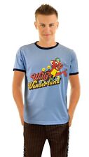 Camiseta Willy's Wonderland Conseritor M L XL XXL Nicholas Cage Azul Marino Ringer