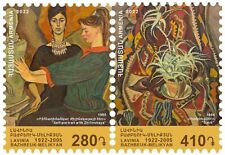 Armenia 2022 Estampillada sin montar o nunca montada** Mi 1263-1264 Lavinia Bazhbeuk-Melikyan pintura de arte 